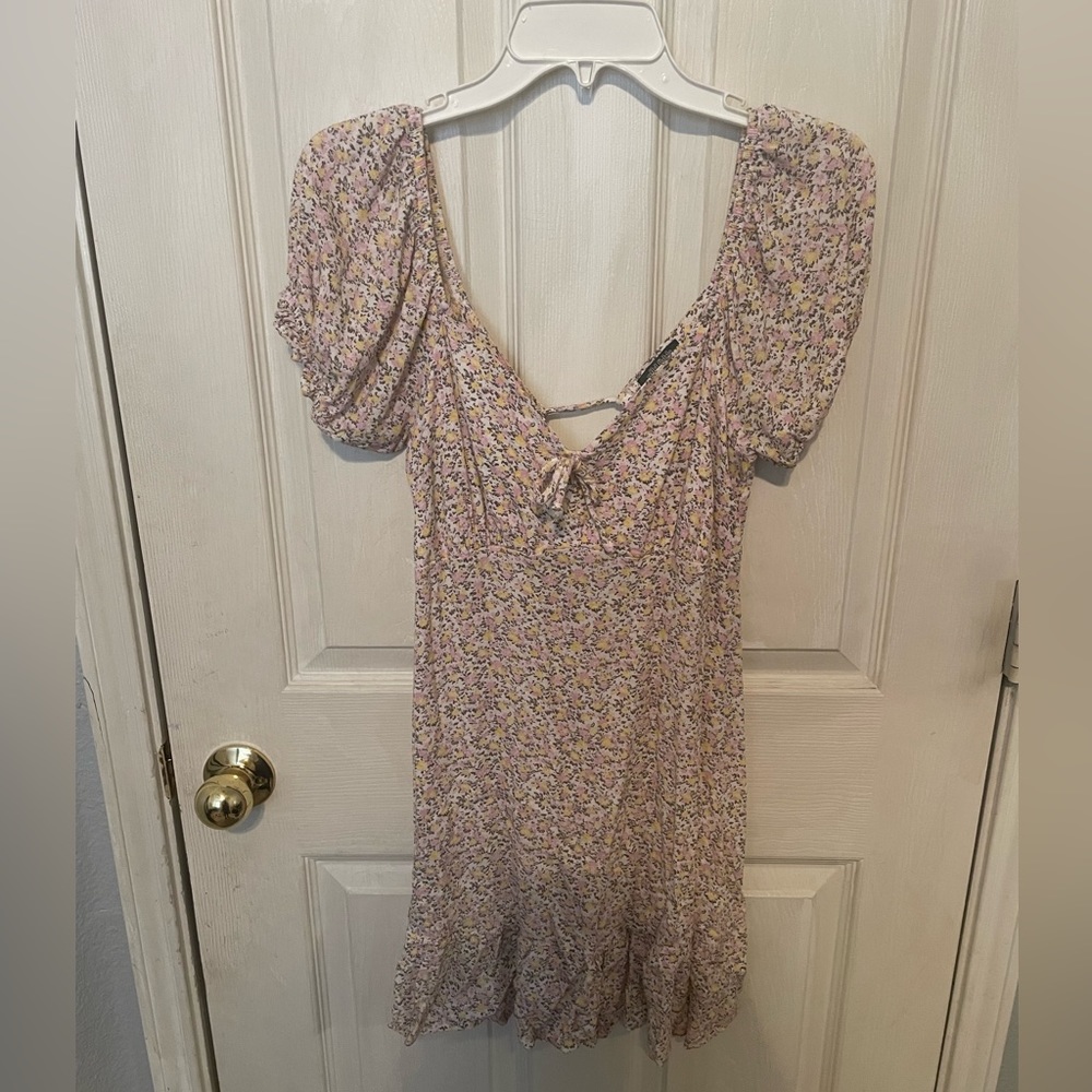Target White and Pink floral Dress